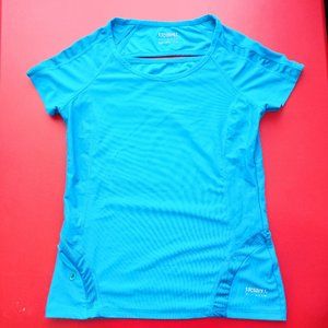 Running Room Fit-Wear athletic shirt blue women's size S